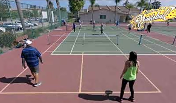 Pickleball Chumps DaveY/Marg vs Lana/DaveP 05302022