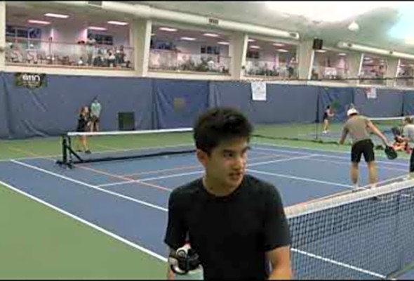 OPEN Division Mixed Doubles- C.Barker/J.Broker vs. S.Hua/J.Broderick