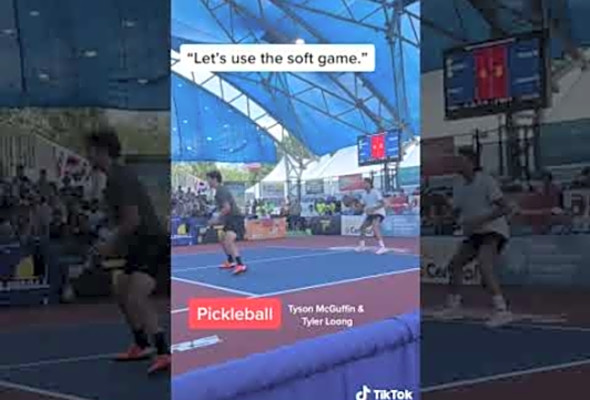 Or hit hard #pickleball #pickleballhighlights #pickleballers