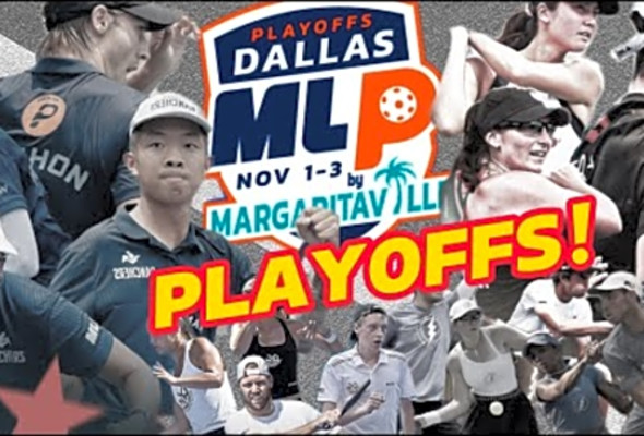 PLAYOFFS??? PLAYOFFS! (Major League Pickleball Playoff Preview ft Erik Tice)