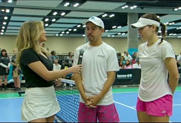 Keven Wong and Xiao Yi Wang-Beckvall win mixed semifinals