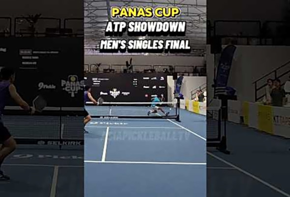 Pickleball ATP Showdown in Panas Cup Men&#039;s Singles Gold Medal Match #pickleball #pickleballers