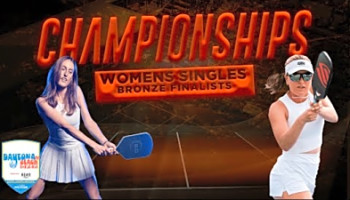 Mary Brascia v Helena Jansen at the Daytona Beach Open