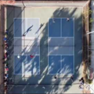 Allendale Pickleball (drone) - Jessie Irvine, Matt Manasse, Wes Burrows,...