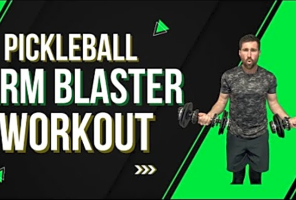 Pickleball ARM BLASTER 45min Dumbell Workout!
