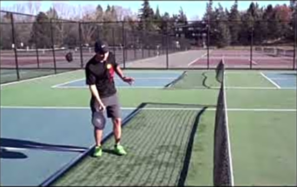 How to avoid popups on the pickleball court - Daniel Moore Pickleball Tutorial