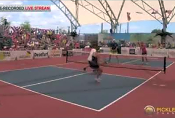Pickleball, Dink at its best