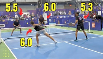 High Level DUPR Match 5.0 Pickleball Match