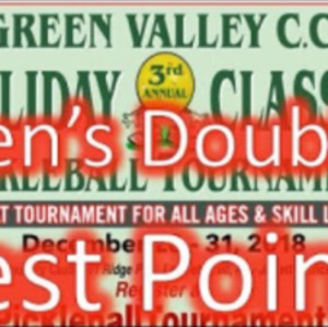 Men&#039;s Doubles Best Points - 2018 Green Valley CC Holiday Classic Pickleb...
