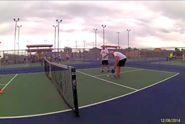 Front Range Pickleball Club- APEX outdoor courts. Aug 2014