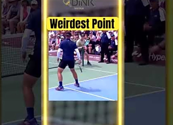 Pro Pickleballs Weirdest Play Ever Caught on Camera! #ProPickleballShockers