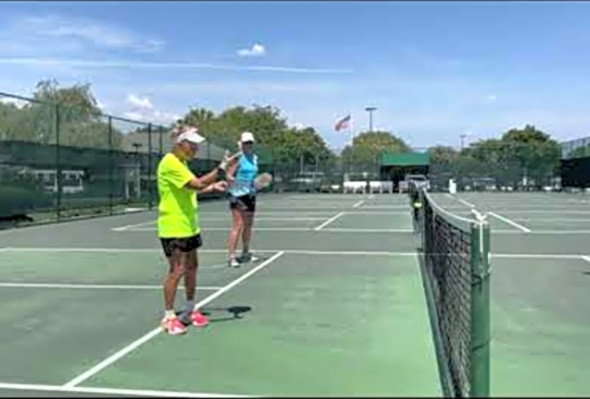Pickleball: &quot;Hairpin Drop&quot;, Deb Harrison