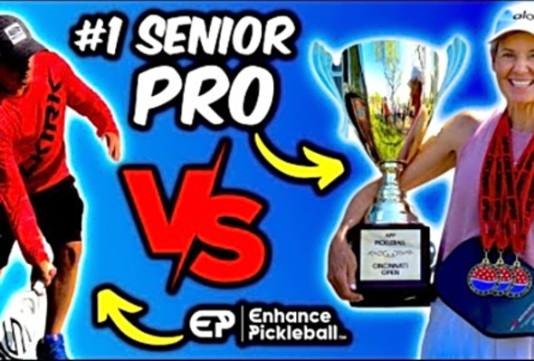 I Challenged The #1 Senior Pickleball Pro to a Game (Here&#039;s what I learned)