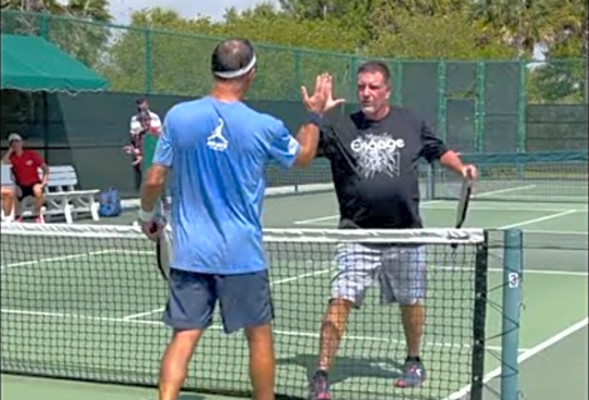 2021 Villages Pickleball Championships - Men&#039;s Singles Finals HD 1080p