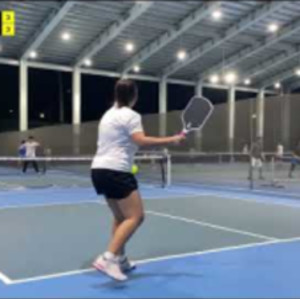 Mixed Doubles Pickleball game at VMMC - LANZ/KIM vs. CHRIS/CLOE