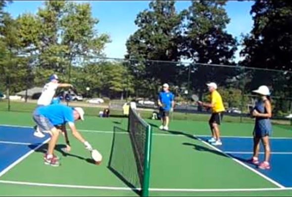 Pickleball Lesson by Coach Des Hilton