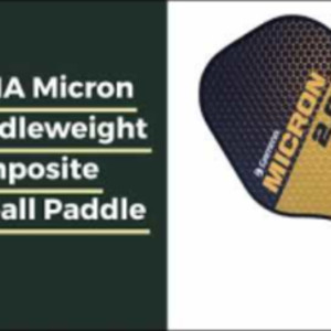 GAMMA Micron 2 0 Middleweight Composite Pickleball Paddle