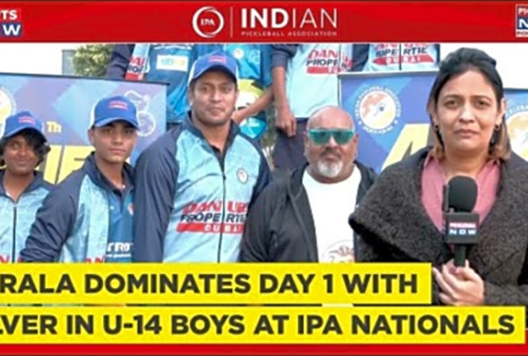 Pickleball Action: Keralas Triumph at IPA Nationals at Bennett University