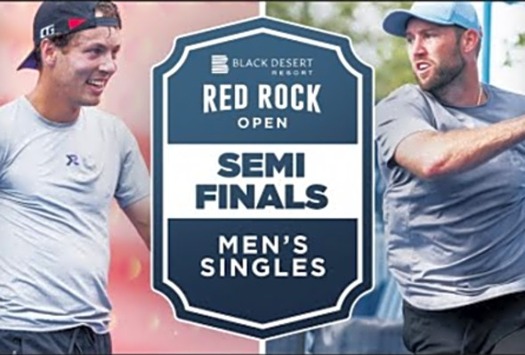 Connor Garnett v Jack Sock at the Red Rock Open