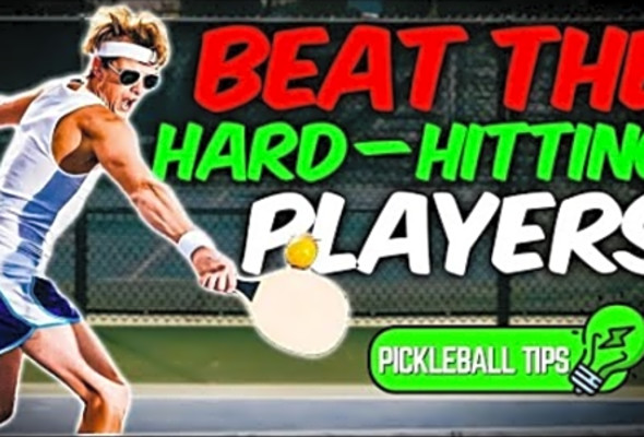 5 SIMPLE TIPS To BEAT Every Hard Hitting BANGERS In Pickleball