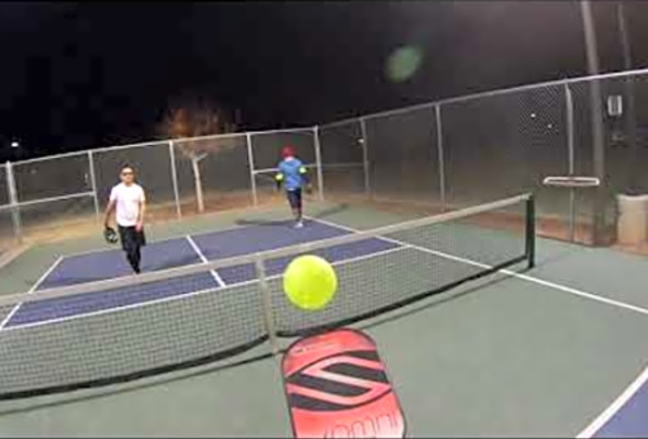 Head Cam - Pickleball at the Paseo Part 1