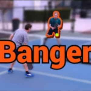 Senior 4.5 Pickleball Bangers Featuring Top 100 Pro Tennis Player