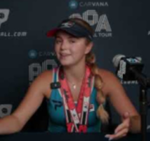 Anna Leigh Waters - Women&#039;s Singles Champion - Post-Match Interview