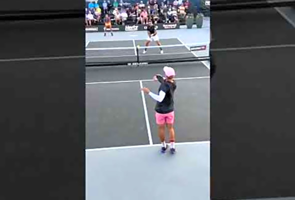 Mixed Doubles Recap at the PPA Hertz National Championship #shorts #pickleball #sports