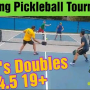 Legends Pickleball Tournament - Men&#039;s Doubles 4.5 19 - Lai &amp; Szczepkowsk...