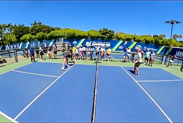 Speed Ups at Tyson McGuffin Pickleball Camp
