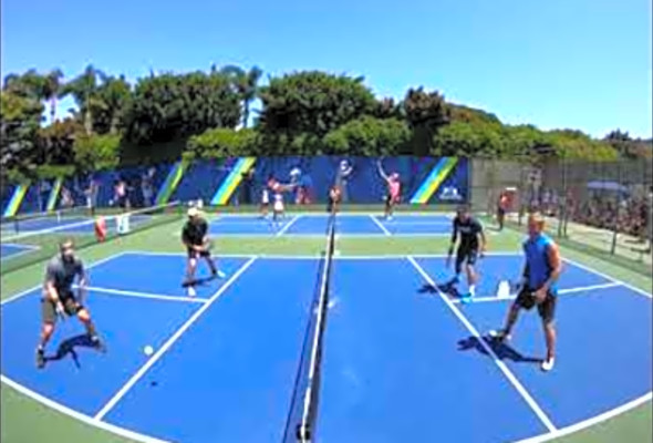 PPA Showcase Pro Men&#039;s Doubles Back Draw Jay Devilliers Pat Smith Brandon Kramer Wesley Burrows