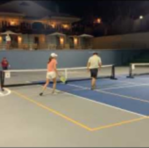 Pickleball Backhand Overhead / Smash