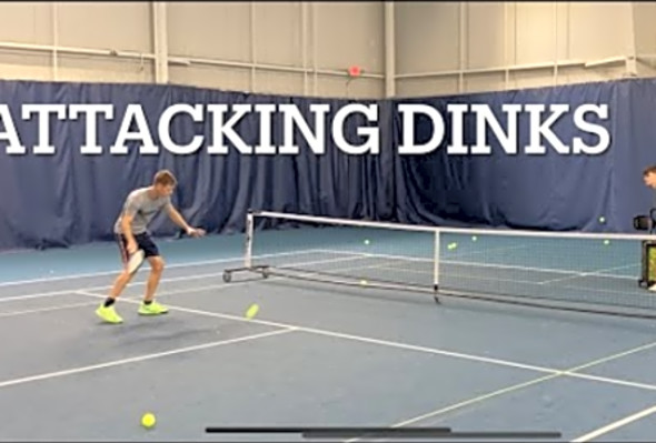 Pickleball Attacking Dinks - Attack Drill