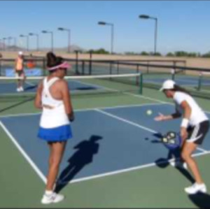 USAPA Nationals 2016 50 WD 1/2 Finals (game 3) Mona Burnett/Diane Ahern ...
