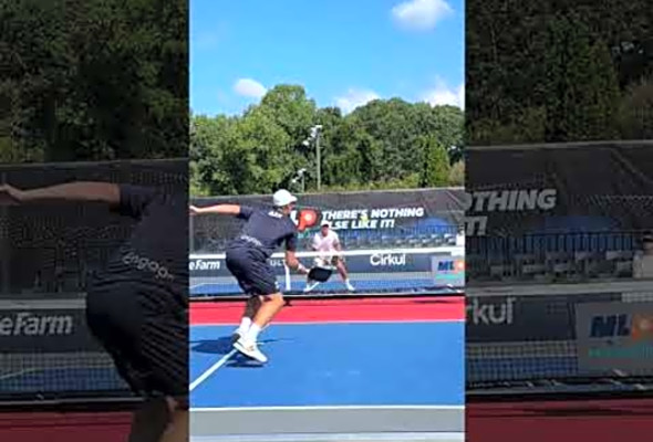 Keeping &#039;em guessing #pickleball #sports #athlete #shorts