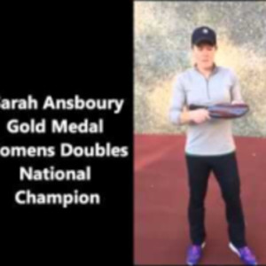 Sarah Ansboury - 2015 Pickleball National Champion