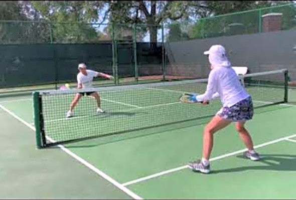 Pickleball: &quot;Volley Jab Jab&quot;, Deb Harrison