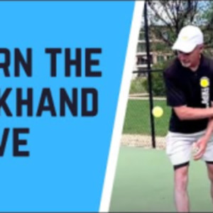 How to Hit a Backhand Pickleball Serve - Scott Moore Pickleball