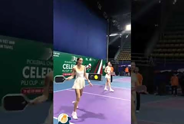 Thi cng sn th thao Pickleball ti Bc Ninh- Xy dng Long Hi 0332136666 #badminton #pickleball