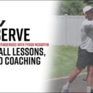 Serve Technique - Common Pickleball Tendencies With Tyson McGuffin