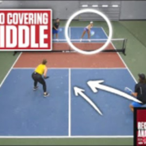 Who Covers the Middle of the Pickleball Court?