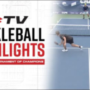 Dylan Frazier Forehand Pickleball Highlight - 2022 PPA Tournament of Cha...