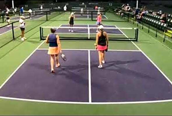 2018 USAPA Nationals Indian Wells WDS 3.5 Leone/Khadem Vs. Kaskawal/Mead ( set 5 ) Gold Medal Match