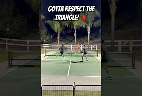 Game of Angles! #pickleball #pickleballhighlights #pickleballfun #pickleballtips #shorts