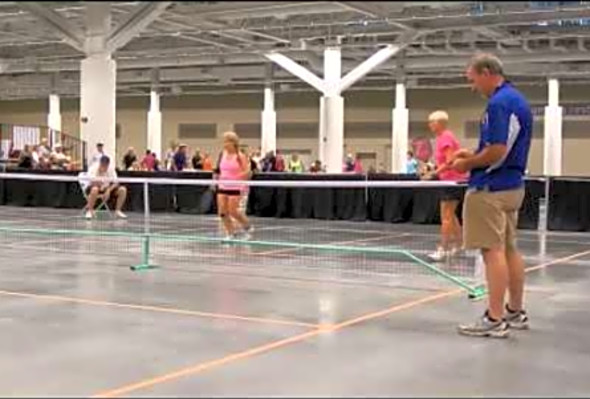 2013 NSGA Pickleball Womens Doubles Finals 55 59