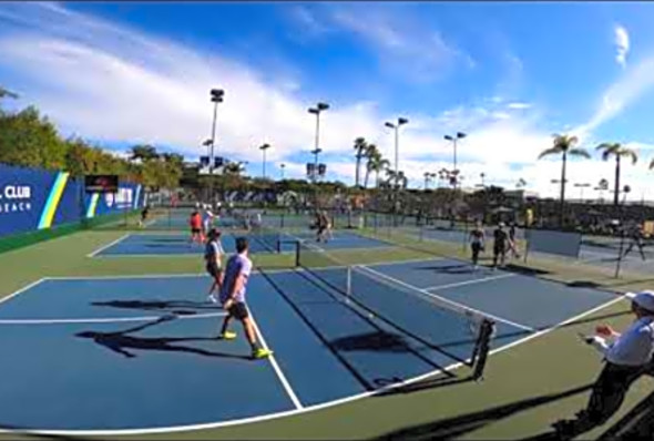 2020 Newport Winter Open Mixed Doubles Pro Tyler Loong Catherine Parenteau Adam Stone Corrine Carr