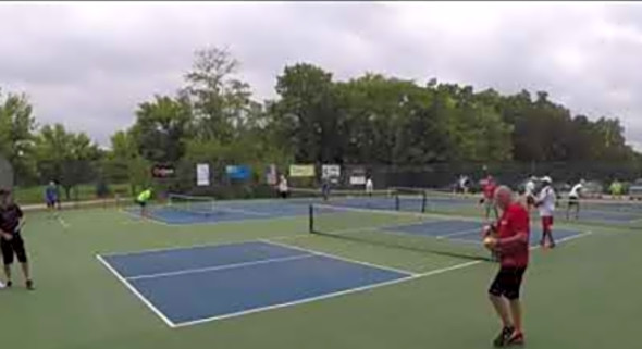 2017 lake forest pickleball classic MDS 3.5 game 2