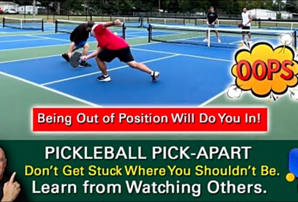 Pickleball! You Must Hit Effective Shots to Move Forward! Learn by Watching Others.