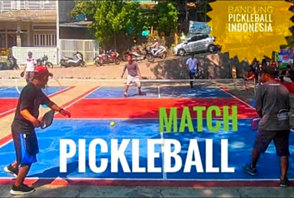 PICKLEBALL BANDUNG MATCH - Ariful/Syafik vs Erwin/Jeffry - Pickleball Indonesia