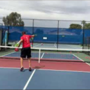 Pickleball Block punch volleys part 2 Helle Sparre from Dynamite Doubles